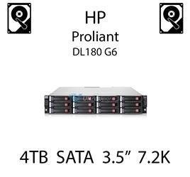 4TB 3.5" dedykowany dysk serwerowy SATA do serwera HP Proliant DL180 G6, HDD Enterprise 7.2k - 694534-001 (REF)