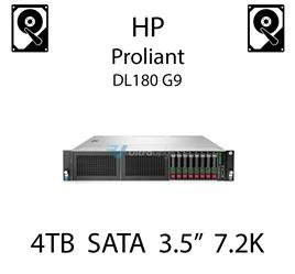 4TB 3.5" dedykowany dysk serwerowy SATA do serwera HP Proliant DL180 G9, HDD Enterprise 7.2k, 6Gbps - 793665-B21