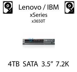 4TB 3.5" dedykowany dysk serwerowy SATA do serwera Lenovo / IBM System x3650T, HDD Enterprise 7.2k, 600MB/s - 49Y6002