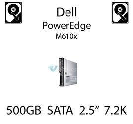 500GB 2.5" dedykowany dysk serwerowy SATA do serwera Dell PowerEdge M610x, HDD Enterprise 7.2k, 300MB/s - J770N (REF)