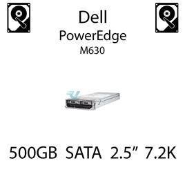 500GB 2.5" dedykowany dysk serwerowy SATA do serwera Dell PowerEdge M630, HDD Enterprise 7.2k, 300MB/s - J770N (REF)