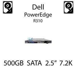 500GB 2.5" dedykowany dysk serwerowy SATA do serwera Dell PowerEdge R310, HDD Enterprise 7.2k, 320MB/s - 00X3Y (REF)