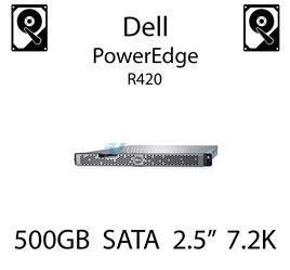 500GB 2.5" dedykowany dysk serwerowy SATA do serwera Dell PowerEdge R420, HDD Enterprise 7.2k, 320MB/s - 00X3Y (REF)