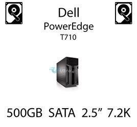 500GB 2.5" dedykowany dysk serwerowy SATA do serwera Dell PowerEdge T710, HDD Enterprise 7.2k, 320MB/s - 00X3Y (REF)