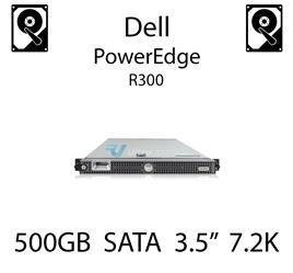 500GB 3.5" dedykowany dysk serwerowy SATA do serwera Dell PowerEdge R300, HDD Enterprise 7.2k, 600MB/s - C3YJM (REF)