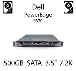 500GB 3.5" dedykowany dysk serwerowy SATA do serwera Dell PowerEdge R320, HDD Enterprise 7.2k, 600MB/s - C3YJM (REF)