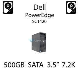 500GB 3.5" dedykowany dysk serwerowy SATA do serwera Dell PowerEdge SC1420, HDD Enterprise 7.2k, 320MB/s - K366T (REF)