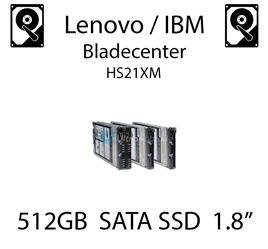 512GB 1.8" dedykowany dysk serwerowy SATA do serwera Lenovo / IBM Bladecenter HS21XM, SSD Enterprise , 600MB/s - 49Y5993