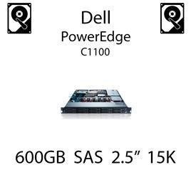 600GB 2.5" dedykowany dysk serwerowy SAS do serwera Dell PowerEdge C1100, HDD Enterprise 15k - RHRR4 (REF)