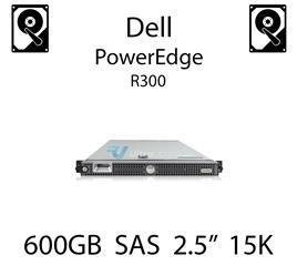 600GB 2.5" dedykowany dysk serwerowy SAS do serwera Dell PowerEdge R300, HDD Enterprise 15k - 400-AHMW (REF)