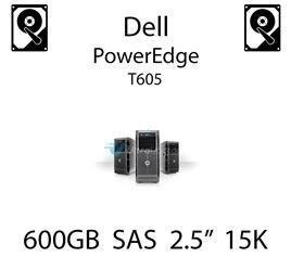 600GB 2.5" dedykowany dysk serwerowy SAS do serwera Dell PowerEdge T605, HDD Enterprise 15k - RHRR4 (REF)