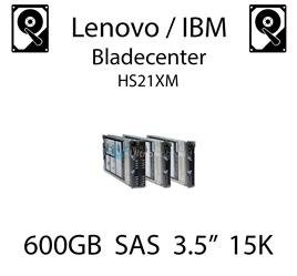 600GB 3.5" dedykowany dysk serwerowy SAS do serwera Lenovo / IBM Bladecenter HS21XM, HDD Enterprise 15k, 600MB/s - 49Y6102