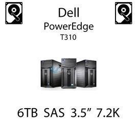 6TB 3.5" dedykowany dysk serwerowy SAS do serwera Dell PowerEdge T310, HDD Enterprise 7.2k, 6Gbps - NWCCG (REF)