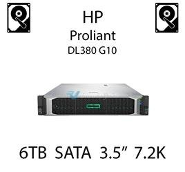 6TB 3.5" dedykowany dysk serwerowy SAS do serwera HP Proliant DL380 G10, HDD Enterprise 7.2k, 12Gbps - 846608-001