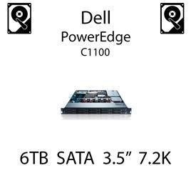 6TB 3.5" dedykowany dysk serwerowy SATA do serwera Dell PowerEdge C1100, HDD Enterprise 7.2k, 6Gbps - P00JM (REF)