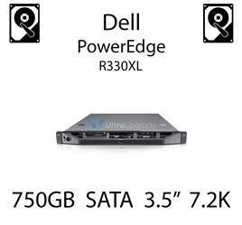 750GB 3.5" dedykowany dysk serwerowy SATA do serwera Dell PowerEdge R330XL, HDD Enterprise 7.2k, 320MB/s - JW551 (REF)