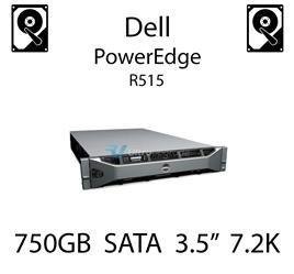 750GB 3.5" dedykowany dysk serwerowy SATA do serwera Dell PowerEdge R515, HDD Enterprise 7.2k, 320MB/s - JW551 (REF)