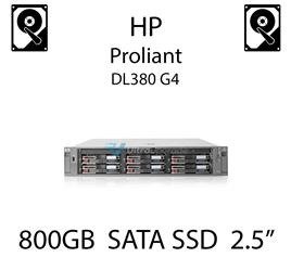 800GB 2.5" dedykowany dysk serwerowy SATA do serwera HP ProLiant DL380 G4, SSD Enterprise  - 728743-B21