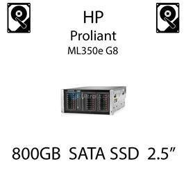 800GB 2.5" dedykowany dysk serwerowy SATA do serwera HP ProLiant ML350e G8, SSD Enterprise  - 804671-B21 (REF)