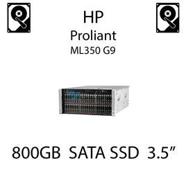 800GB 3.5" dedykowany dysk serwerowy SATA do serwera HP Proliant ML350 G9, SSD Enterprise , 6Gbps - 804628-B21