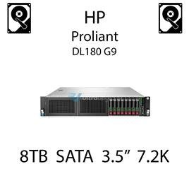 8TB 3.5" dedykowany dysk serwerowy SATA do serwera HP Proliant DL180 G9, HDD Enterprise 7.2k, 6Gbps - 793695-B21