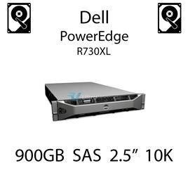 900GB 2.5" dedykowany dysk serwerowy SAS do serwera Dell PowerEdge R730XL, HDD Enterprise 10k - 342-2977 (REF)