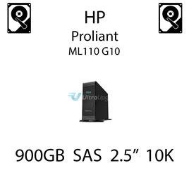 900GB 2.5" dedykowany dysk serwerowy SAS do serwera HP ProLiant ML110 G10, HDD Enterprise 10k, 12Gbps - 785069-B21