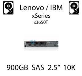 900GB 2.5" dedykowany dysk serwerowy SAS do serwera Lenovo / IBM Bladecenter T, HDD Enterprise 10k, 600MB/s - 81Y9650