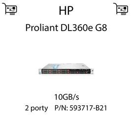 Karta sieciowa  10GB/s dedykowana do serwera HP Proliant DL360e G8 - 593717-B21