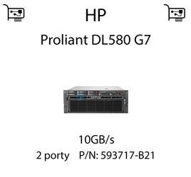 Karta sieciowa  10GB/s dedykowana do serwera HP Proliant DL580 G7 - 593717-B21