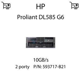 Karta sieciowa  10GB/s dedykowana do serwera HP Proliant DL585 G6 - 593717-B21