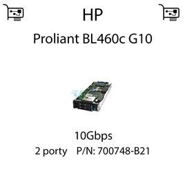 Karta sieciowa  10Gbps dedykowana do serwera HP Proliant BL460c G10 - 700748-B21