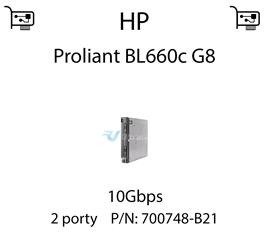 Karta sieciowa  10Gbps dedykowana do serwera HP Proliant BL660c G8 - 700748-B21