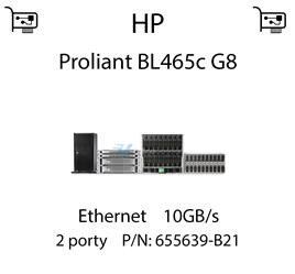 Karta sieciowa Ethernet 10GB/s dedykowana do serwera HP Proliant BL465c G8 - 655639-B21