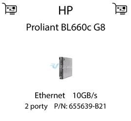 Karta sieciowa Ethernet 10GB/s dedykowana do serwera HP Proliant BL660c G8 - 655639-B21