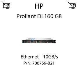 Karta sieciowa Ethernet 10GB/s dedykowana do serwera HP Proliant DL160 G8 - 700759-B21