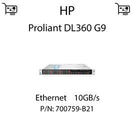 Karta sieciowa Ethernet 10GB/s dedykowana do serwera HP Proliant DL360 G9 - 700759-B21