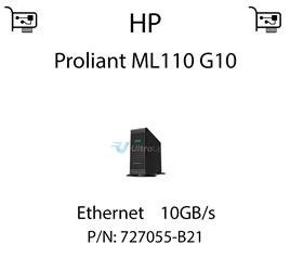 Karta sieciowa Ethernet 10GB/s dedykowana do serwera HP Proliant ML110 G10 - 727055-B21