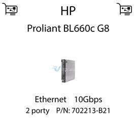 Karta sieciowa Ethernet 10Gbps dedykowana do serwera HP Proliant BL660c G8 - 702213-B21