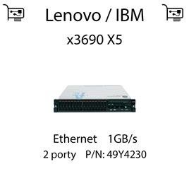 Karta sieciowa Ethernet 1GB/s, PCIe 2.0 dedykowana do serwera Lenovo / IBM System x3690 X5 (REF) - 49Y4230