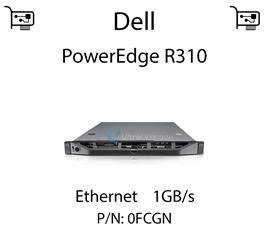 Karta sieciowa Ethernet 1GB/s dedykowana do serwera Dell PowerEdge R310 - 0FCGN