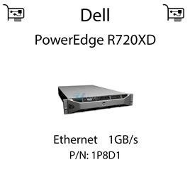 Karta sieciowa Ethernet 1GB/s dedykowana do serwera Dell PowerEdge R720XD - 1P8D1