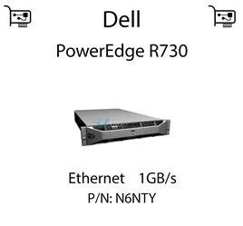 Karta sieciowa Ethernet 1GB/s dedykowana do serwera Dell PowerEdge R730 - N6NTY