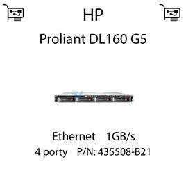 Karta sieciowa Ethernet 1GB/s dedykowana do serwera HP Proliant DL160 G5 - 435508-B21