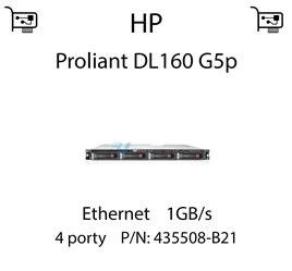 Karta sieciowa Ethernet 1GB/s dedykowana do serwera HP Proliant DL160 G5p - 435508-B21