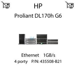 Karta sieciowa Ethernet 1GB/s dedykowana do serwera HP Proliant DL170h G6 - 435508-B21