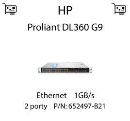 Karta sieciowa Ethernet 1GB/s dedykowana do serwera HP Proliant DL360 G9 - 652497-B21