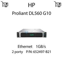 Karta sieciowa Ethernet 1GB/s dedykowana do serwera HP Proliant DL560 G10 - 652497-B21