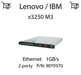 Karta sieciowa Ethernet 1GB/s dedykowana do serwera Lenovo / IBM System x3250 M3 - 90Y9370