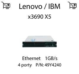 Karta sieciowa Ethernet 1GB/s dedykowana do serwera Lenovo / IBM System x3690 X5 - 49Y4240